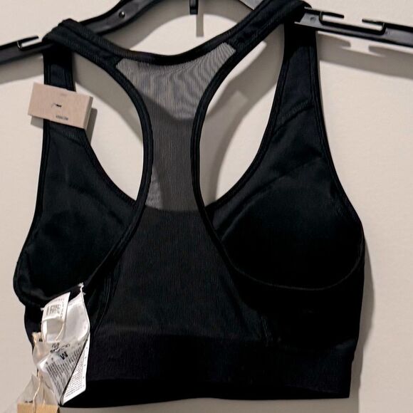 Adidas FJ7262 Don't Rest Alphaskin Women Black Polyester Padded Sports Bra (XS) - Picture 15 of 16